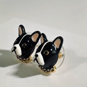 French Bulldog Stud Earrings (Used) (ONLY PLATFORM TRANSACTIONS)